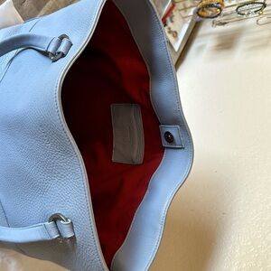 Large size, soft leather, periwinkle, Hammitt tote. No tags, but never used.